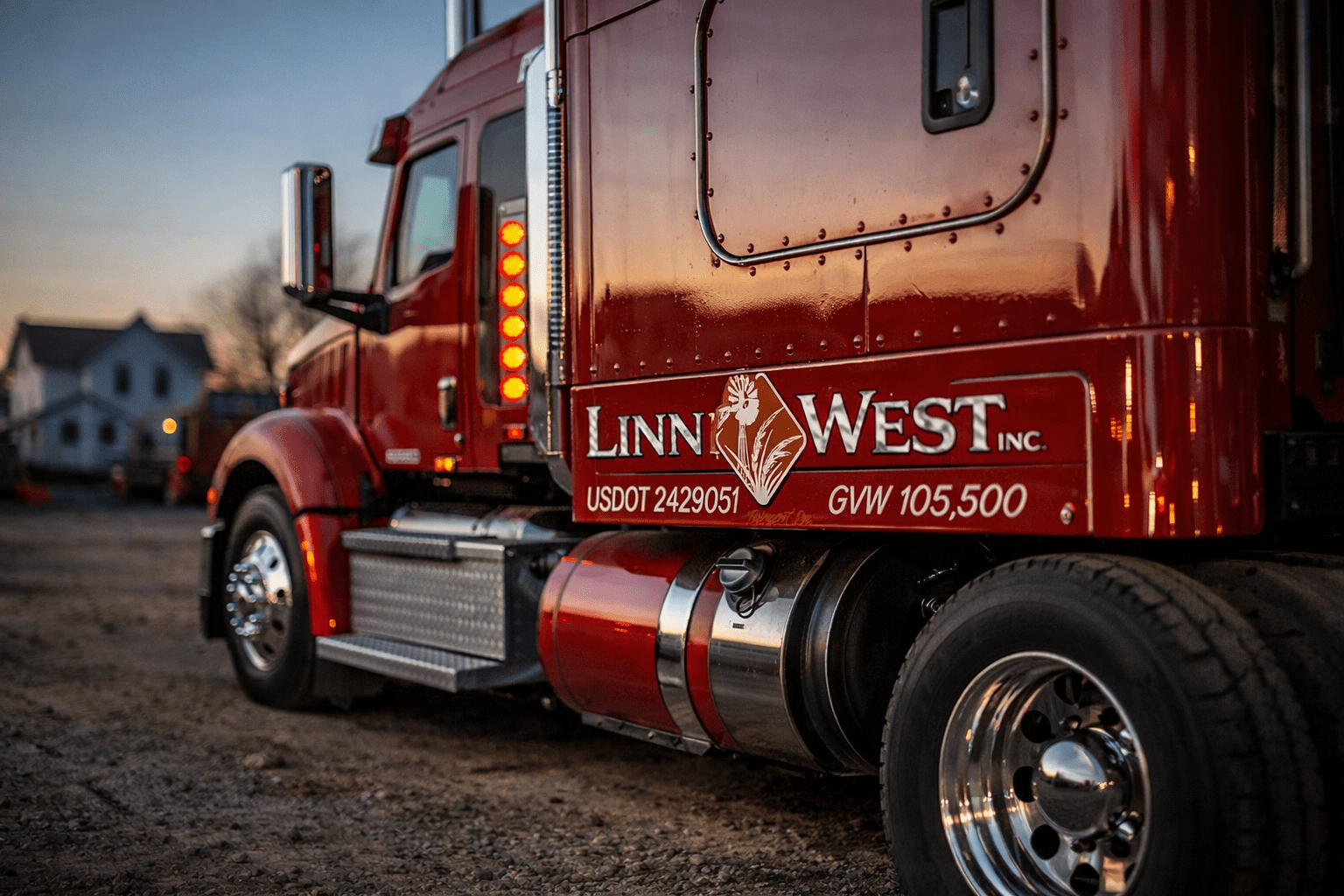 Linn West truck