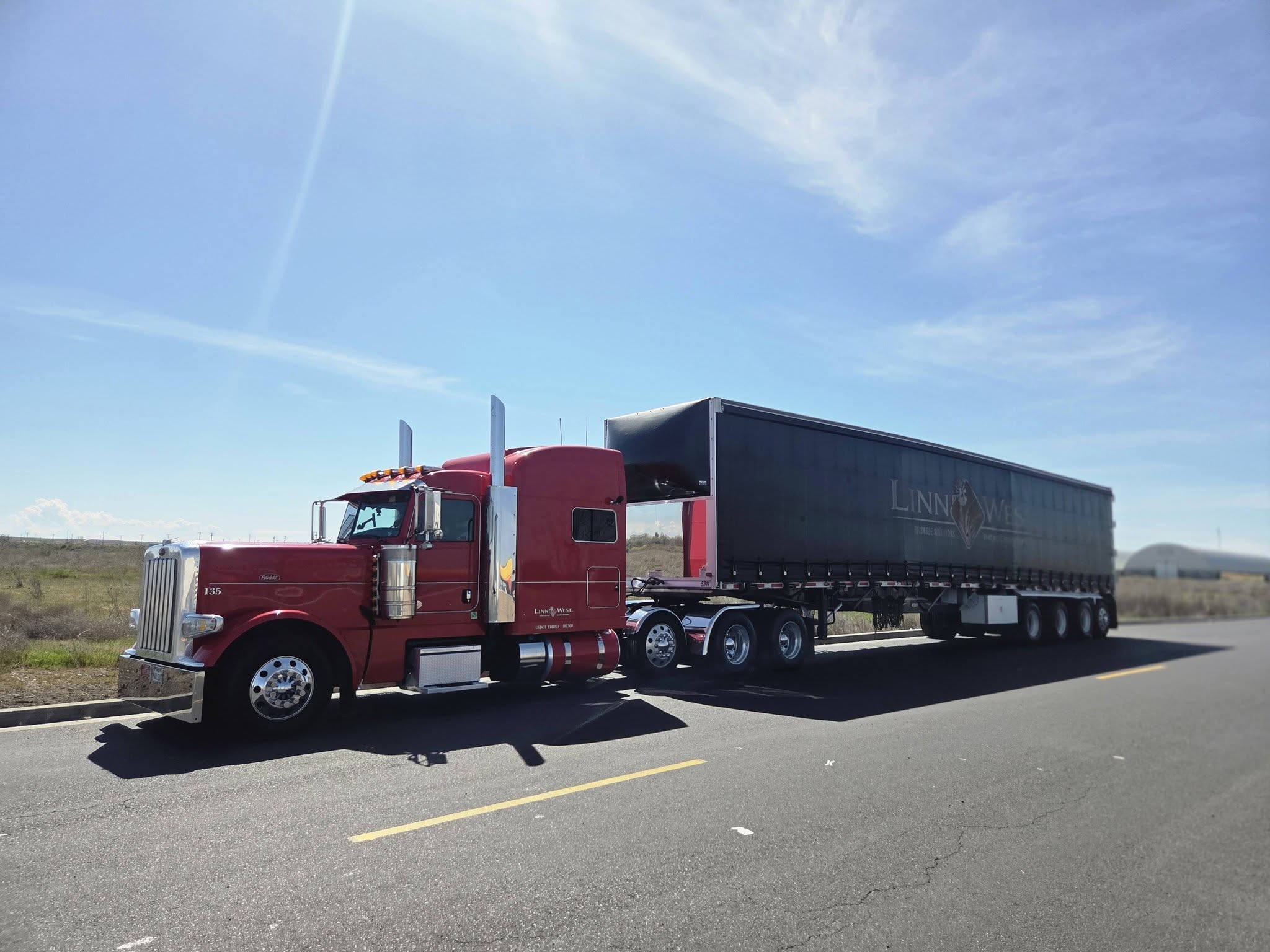 Red truck