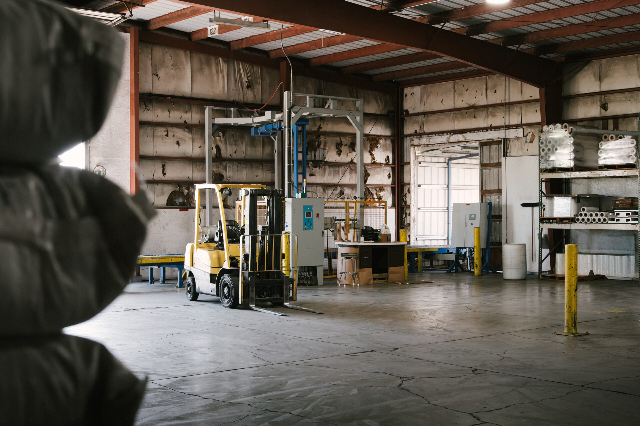 Warehouse forklift